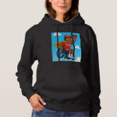 Superhero Hoodie Womens (Voorkant)