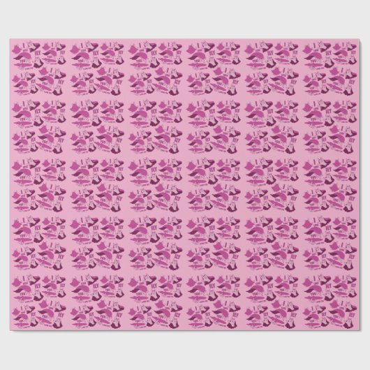 Superhero ILY - ASL Design Cadeaupapier (Vlak)