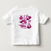 Superhero ILY - ASL Design Kinder Shirts (Achterkant)