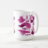 Superhero ILY - ASL Design Koffiemok (Voorkant rechts)