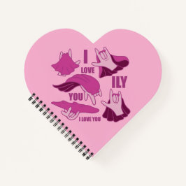 Superhero ILY - ASL Design Notitieboek