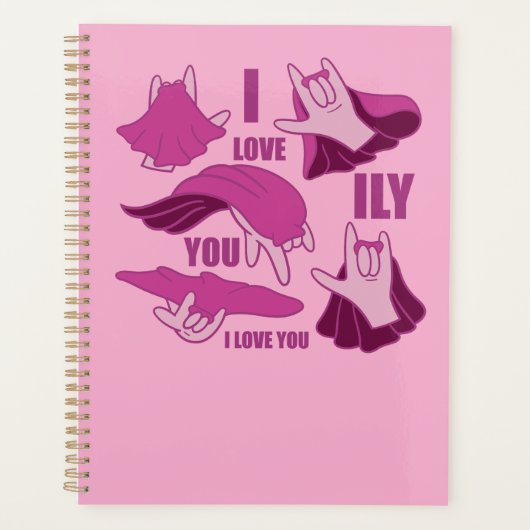 Superhero ILY - ASL Design Planner (Voorkant)