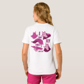 Superhero ILY - ASL Design T-shirt (Achterkant volledig)