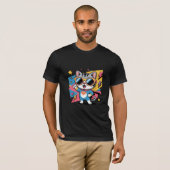 Superhero Kitty Power T-shirt (Voorkant volledig)