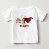 Superhero Number 1 with Cape First Birthday (Voorkant)