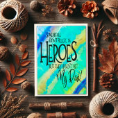 SuperHero Papa Leuke Moderne Inspirivity Kaart