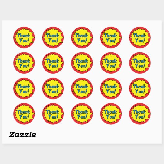 Superhero Party Stickers (Vel)