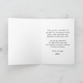 Superhero Photo Nurse Waardering Dank u Kaart (Binnen)