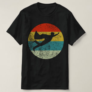 SUPERHERO retro silhouette 70s T-shirt