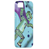 Superhero Robot iPhone Case (Back/Rechts)
