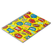 Superhero Saga: Schattigee strippatronen Notitieboek (Linkerzijde)