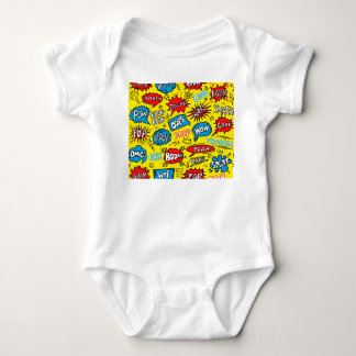 Superhero Saga: Schattigee strippatronen Romper