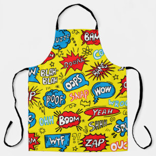 Superhero Saga: Schattigee strippatronen Schort
