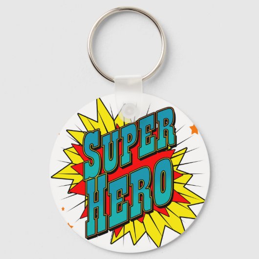 SuperHero Sleutelhanger (Voorkant)