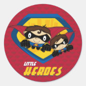 Superhero Sticker Sheet (Voorkant)