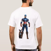 Superhero Strength T-shirt Design (Achterkant)
