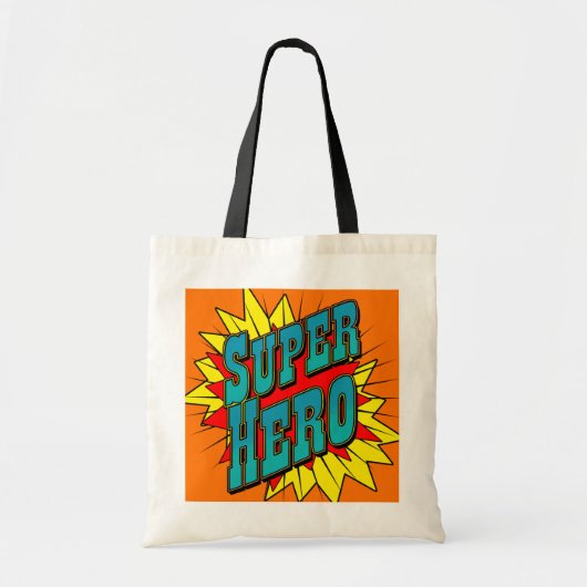 SuperHero Tote Bag (Voorkant)