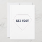 Superhero Twins Verjaardagsfeestuitnodiging Kaart (Achterkant)