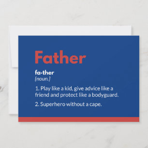 Superhero vaderdag kaarten Superdad