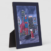 Superheroes Best Friend Painting by Alfred Fox Fotoplaat (Zijkant)