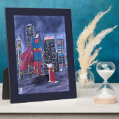 Superheroes Best Friend Painting by Alfred Fox Fotoplaat (Zijkant)