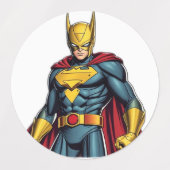 SuperHeroes Labels (Design 1)