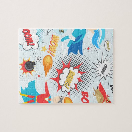 Superheroes Legpuzzel (Horizontaal)