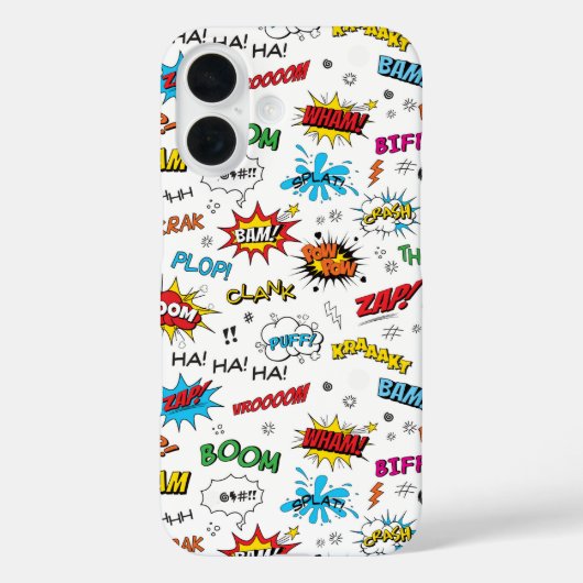 Superheroes strippatroon Case-Mate iPhone case (Achterkant)