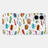 Superheroes strippatroon Case-Mate iPhone case (Achterkant (horizontaal))