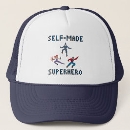 Superheroes Trucker Hat Pet