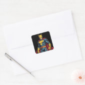 SuperHeroes Vierkante Sticker (Envelop)