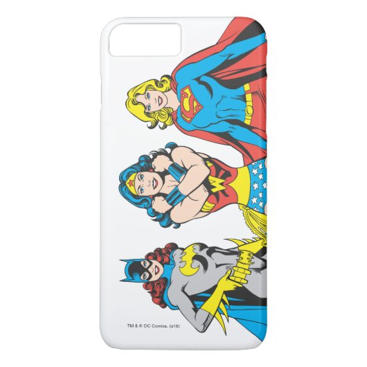 Superheroïne Pose Case-Mate iPhone Case (Achterkant)