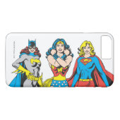 Superheroïne Pose Case-Mate iPhone Case (Achterkant (Horizontaal))