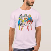 Superheroïne Pose T-shirt (Voorkant)