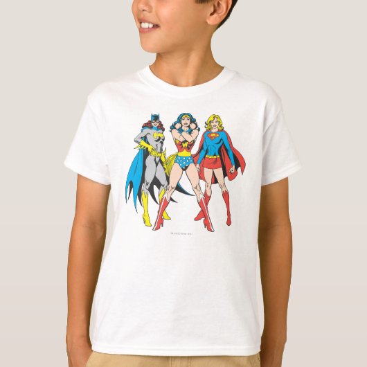 Superheroïne Pose T-shirt (Voorkant)