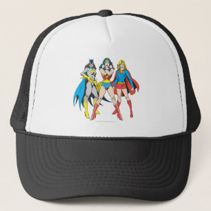 Superheroïne Pose Trucker Pet