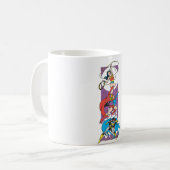 Superheroïnen in actie koffiemok (Voorkant links)