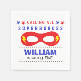 Superheros Party Happy Birthday Servet