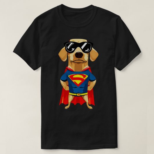 superhond t-shirt (Design voorkant)