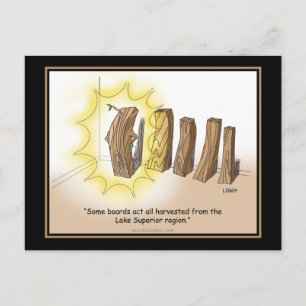 Superieur Briefkaart Cartoon