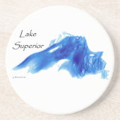 Superieur InDepth-meer Zandsteen Onderzetter (Voorkant)