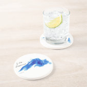 Superieur InDepth-meer Zandsteen Onderzetter (Zijkant)