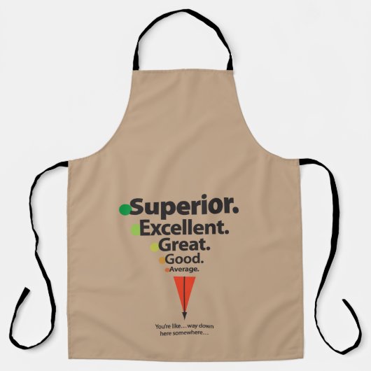 Superieur, Uitstekend, Geweldige Vlekken Schort (Voorkant)