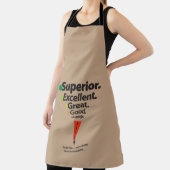 Superieur, Uitstekend, Geweldige Vlekken Schort (Insitu)