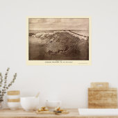 Superieur, WI Panorama - 1913 Poster (Keuken)