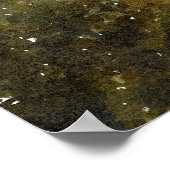 Superieure Abstracte Waterverf Poster (Hoek)