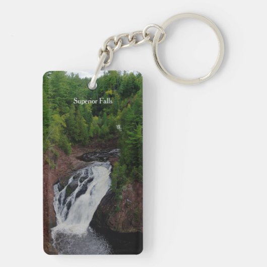 Superieure Herfsten acrylsleutelketen Sleutelhanger (achterkant)