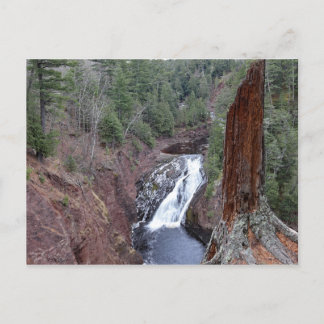 Superieure Herfsten Michigan's Bovenste schiereila Briefkaart