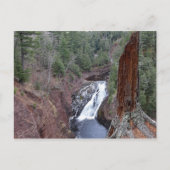 Superieure Herfsten Michigan's Bovenste schiereila Briefkaart (Voorkant)