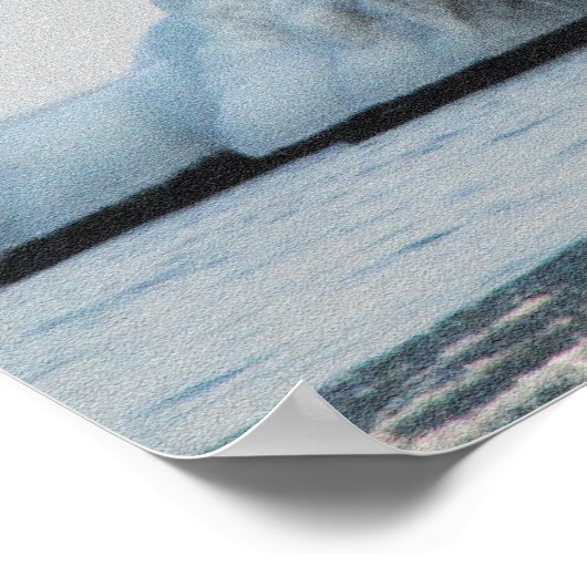 Superieure ijsdruk poster (Hoek)